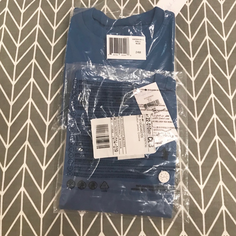 Polo Ralph Lauren 18M  T-shirt Baby Boys NWT